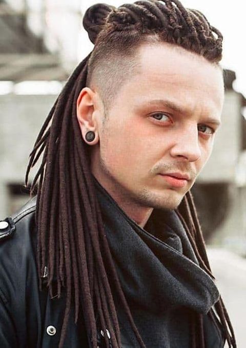 Dreadlock undercut long hair for men in 2021-2022