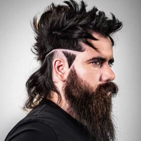 Messy undercut long hair for men 2021-2022 in 2021-2022