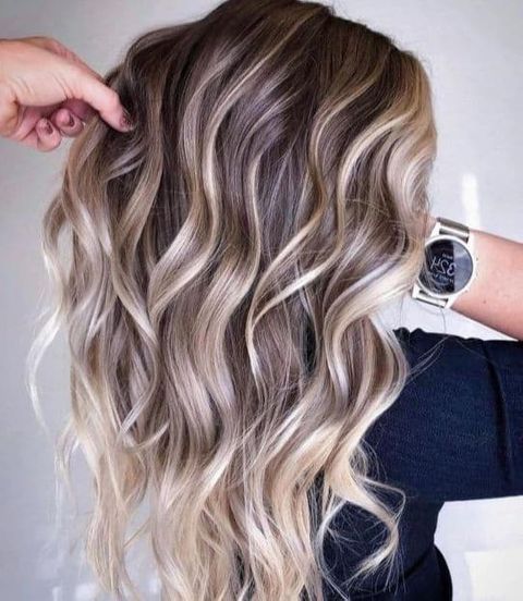 Natural looking blonde highlights in 2021-2022