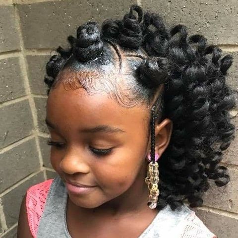 Hairstyles that will always be modern for teenage black girls in 2021-2022