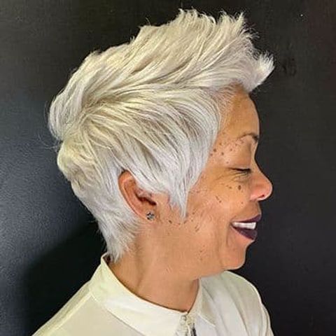 Layered pixie cut for women over 60 in 2021-2022
