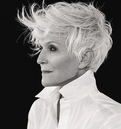 Modern short hair over 70 in 2021-2022