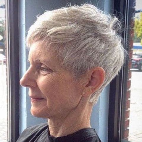 New pixie hair over 70 in 2021-2022