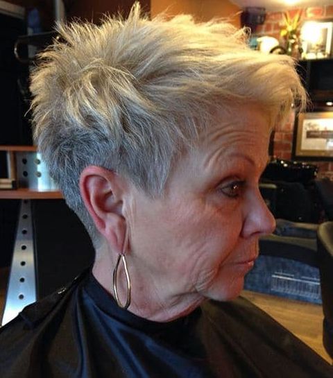 Pixie haircut for fine hair for women over 60 in 2021-2022