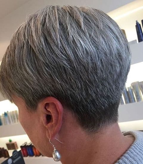 Thick hair pixie style for women over 60 in 2021-2022