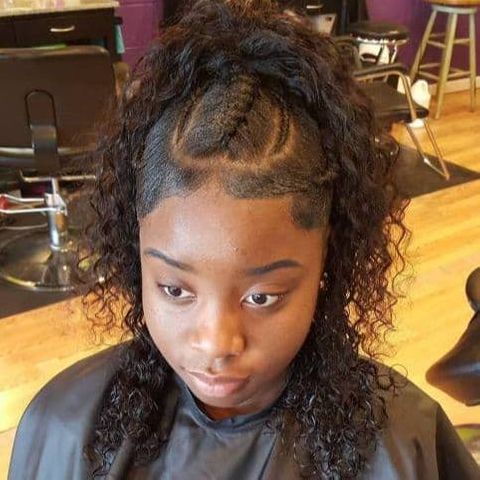 Ponytail hairstyles for black women in spring summer 2021-2022