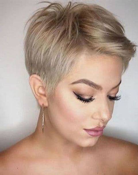 Balayage pixie cut for thin hair