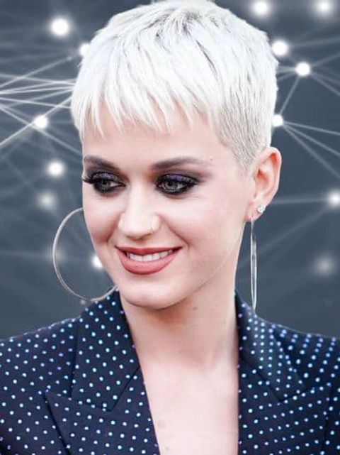 Katy Perry very short pixie haircuts and hair colors