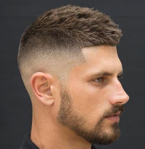 Crew cut fade