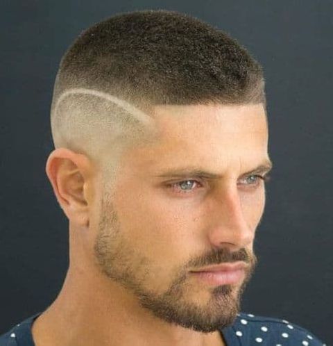 Line fade crew cut