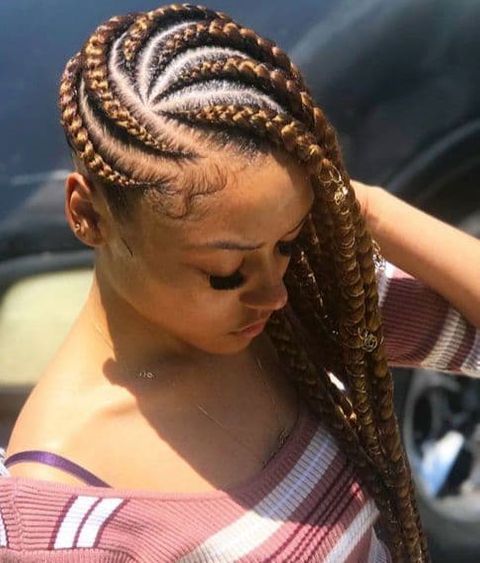 Highlights jumbo lemonade braids for black women in 2021-2022