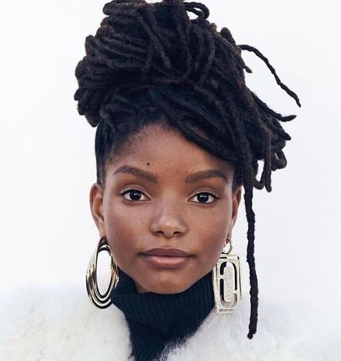 Dreadlock prom hairstyle in 2021-2022