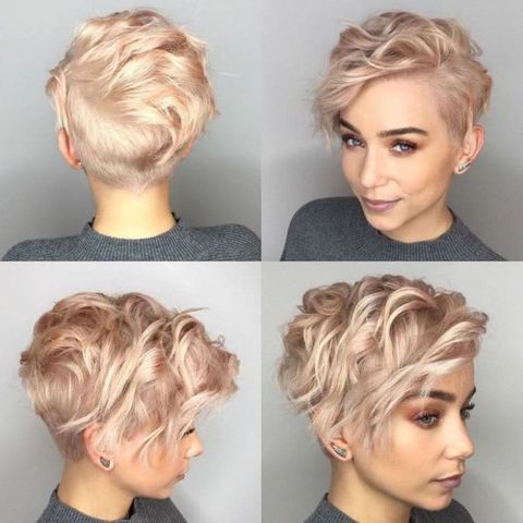 Elegant pixie cut for ladies in 2021-2022