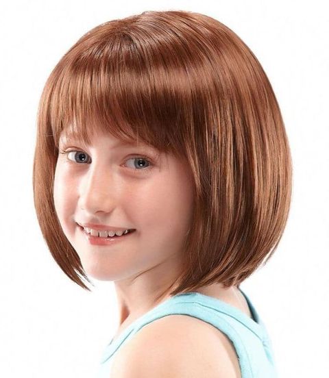 Bob haircut with bangs for girls in 2021-2022