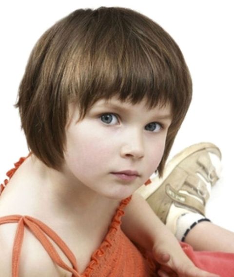 Fine hair short haircut for girls in 2021-2022