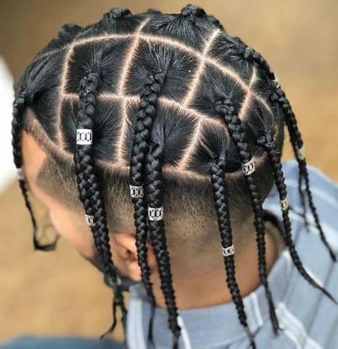 Box braids for men in 2021-2022