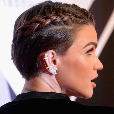 Cool braids for short hair