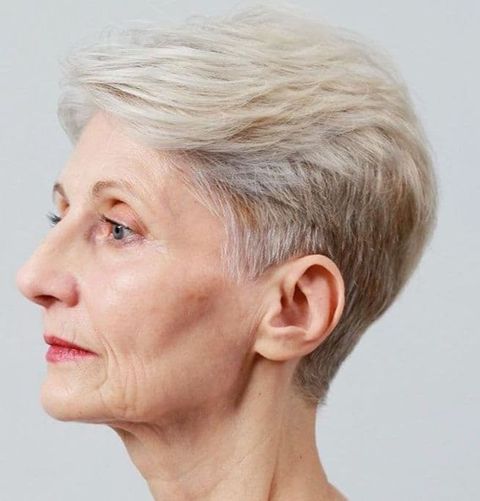 Pixie haircut for women over 60