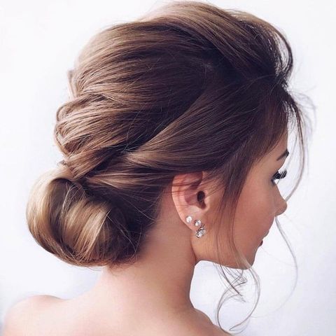 Thin hair bun hairstyles