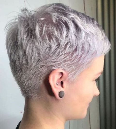 Platinum layered pixie 