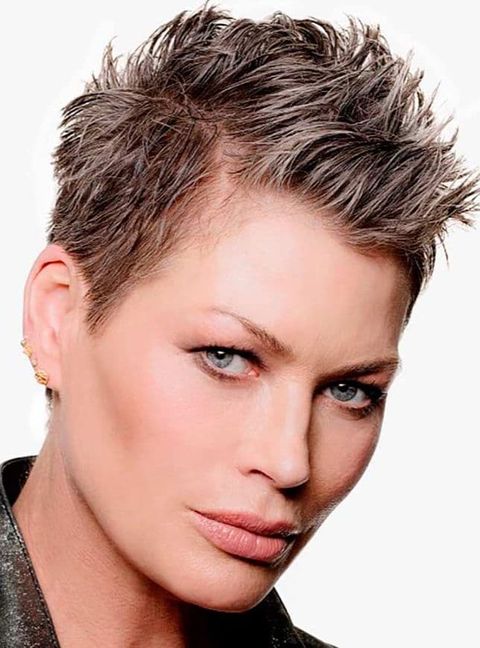 Pixie short haircut for women