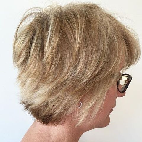 Short hair for women over 60