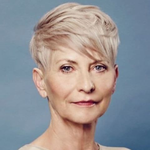 Pixie haircut for women over 60