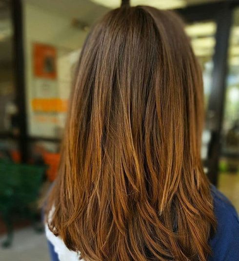 Brown color choppy layers