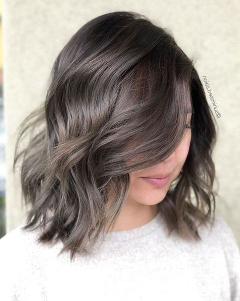 Metallic Brown Bob