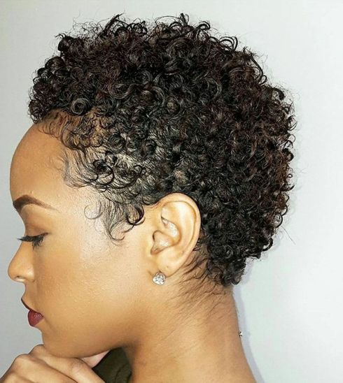 Very short pixie cut for black women