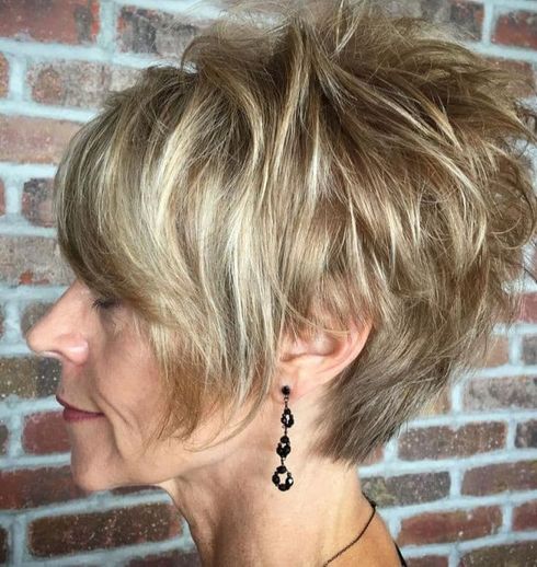 Cool pixie haircuts for older women over 70