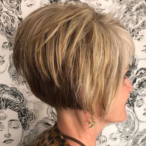 Pretty short hair for women over 50