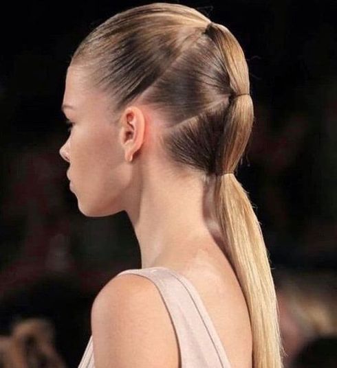 Modern ponytail hairstyles for girls