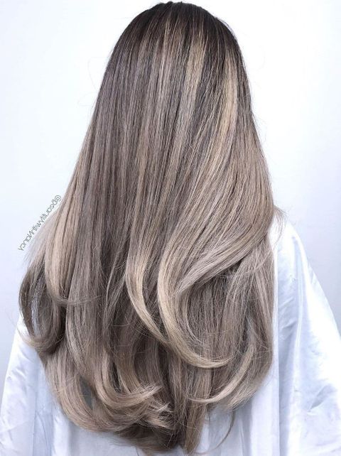 Long Dark Ash Blonde Hair