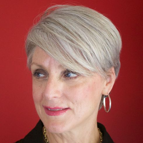 Short hairstyle for older women over 50 in 2022-2023