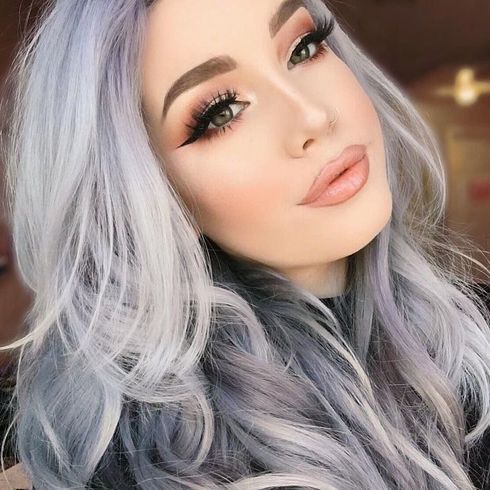 Cool gray hair color ideas