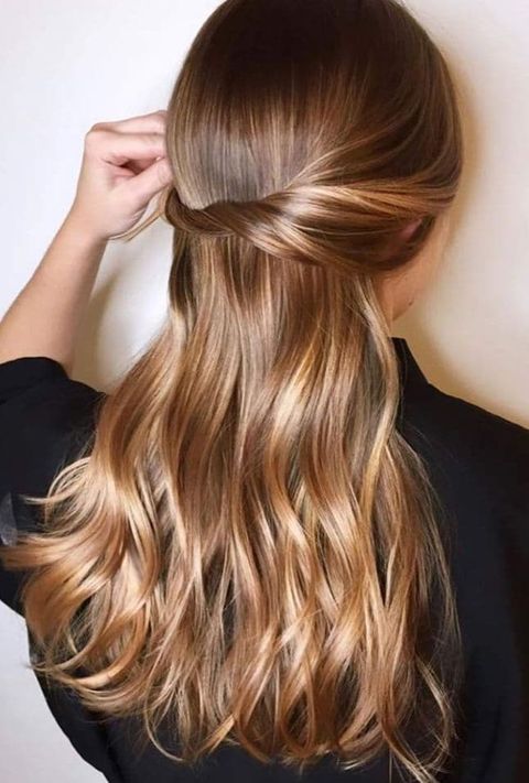 Light Gold Balayage