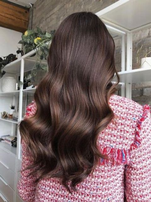 Chocolate Brown Balayage