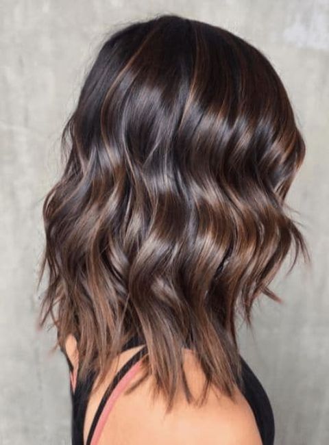 Glossy Brown Balayage