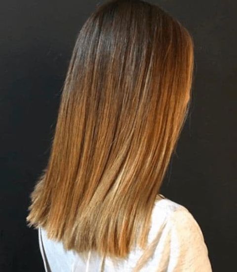 Subtle Balayage on Brown Hair