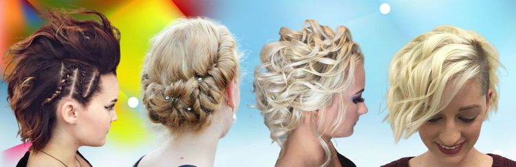 Prom hairstyles and hair colors for short hair