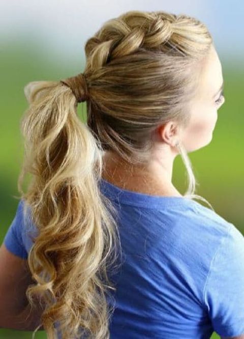 Cool ponytail braids