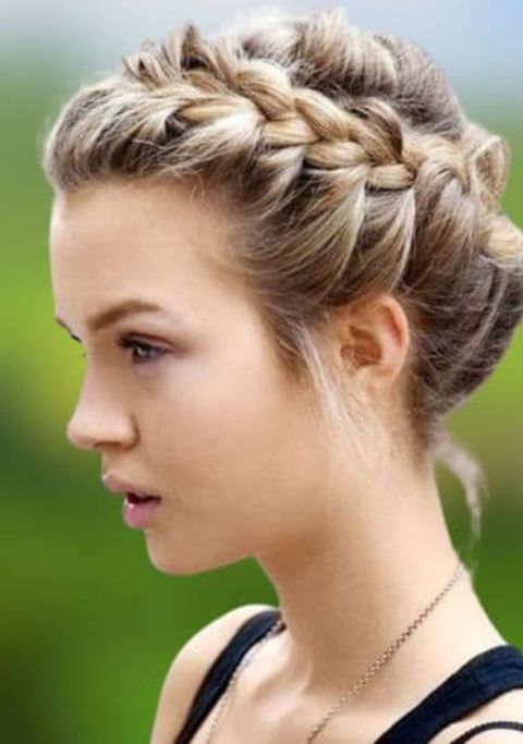 Braids for girls with short hair