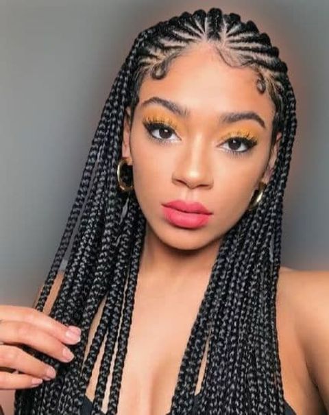 Latest Cornrow Braids Ideas for Black Women in 2021-2022