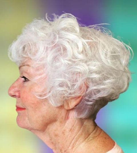 Curly pixie hairstyles for women over 60