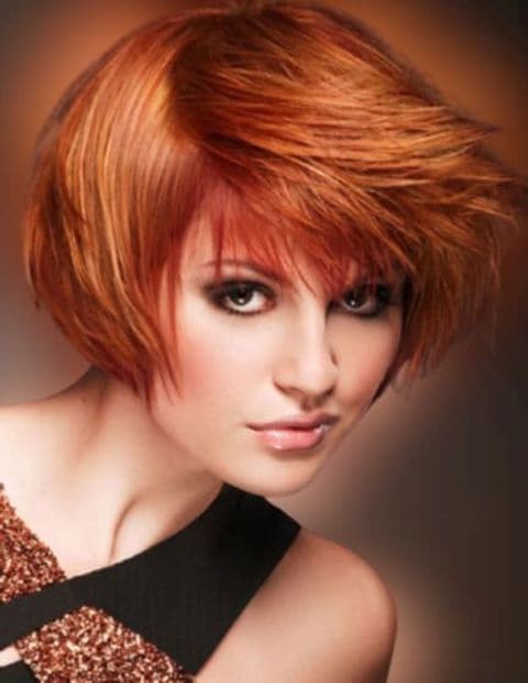 Short hairstyle for women
