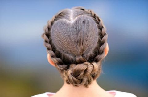 Easy braids for school girls