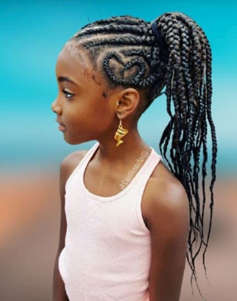 Ghana braids for black kids
