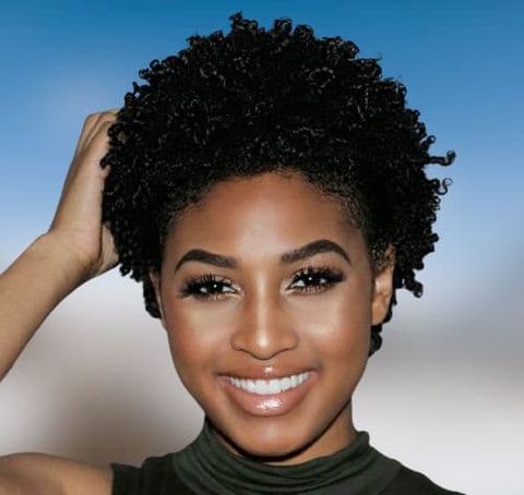 Black hair cury short haircut