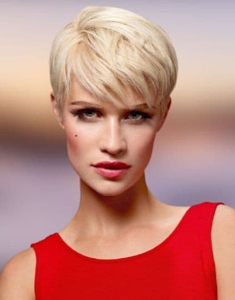 Cool Pixie Haircut for long face